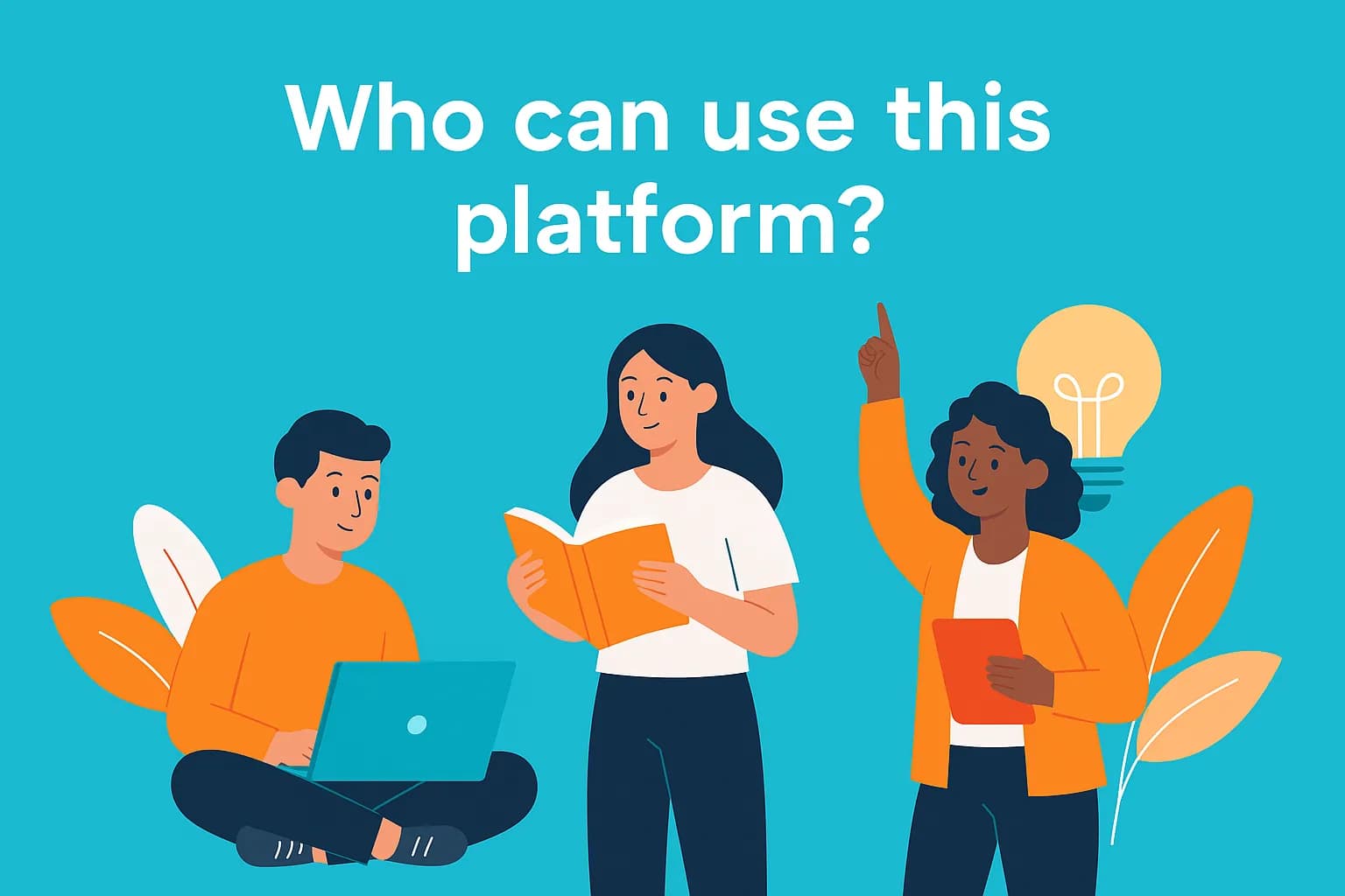 Who can use this platform? 